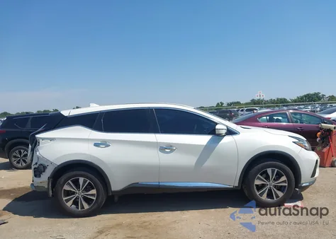 2020 Nissan Murano S Fwd из США, поврежденный, VIN 5N1AZ2AJ9LN122730